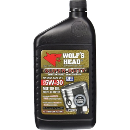 WOLFS HEAD WOLFS HEAD OIL 5W30 QT 91066